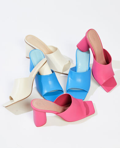 Mules à talons rose - Pimkie