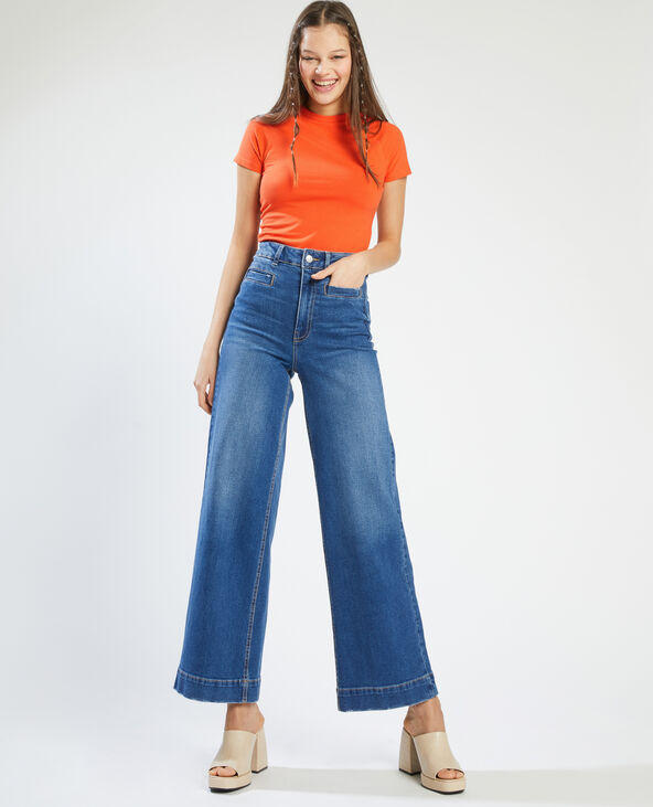 T-shirt basique orange - Pimkie