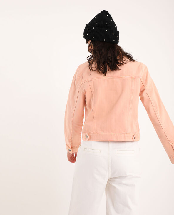 Veste en jean rose clair - Pimkie
