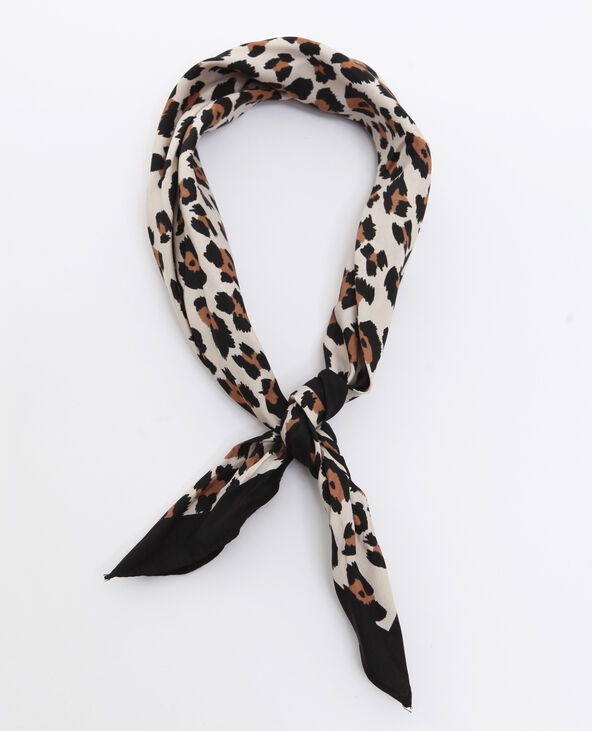 Foulard léopard beige - Pimkie