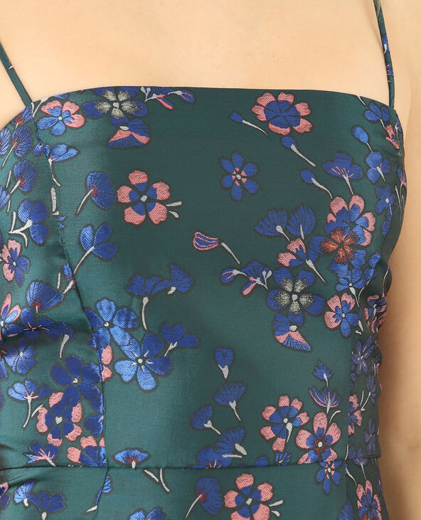 Robe bustier vert foncé - Pimkie
