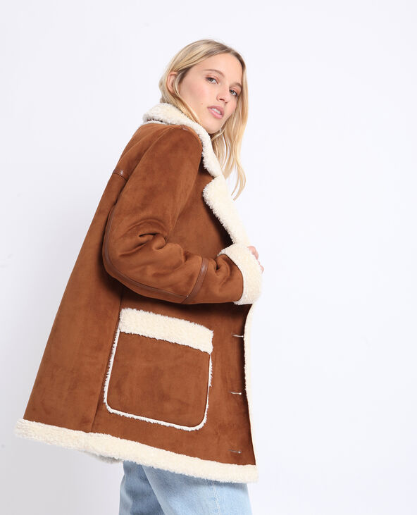 Manteau imitation mouton pimkie deals