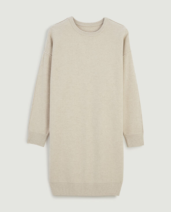 Robe pull taupe - Pimkie