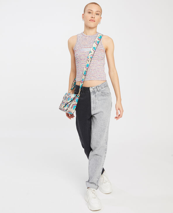Top sans manche en maille lilas - Pimkie