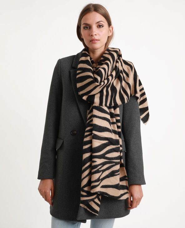 Echarpe toute douce beige - Pimkie