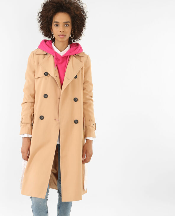 Trench-coat long beige - Pimkie