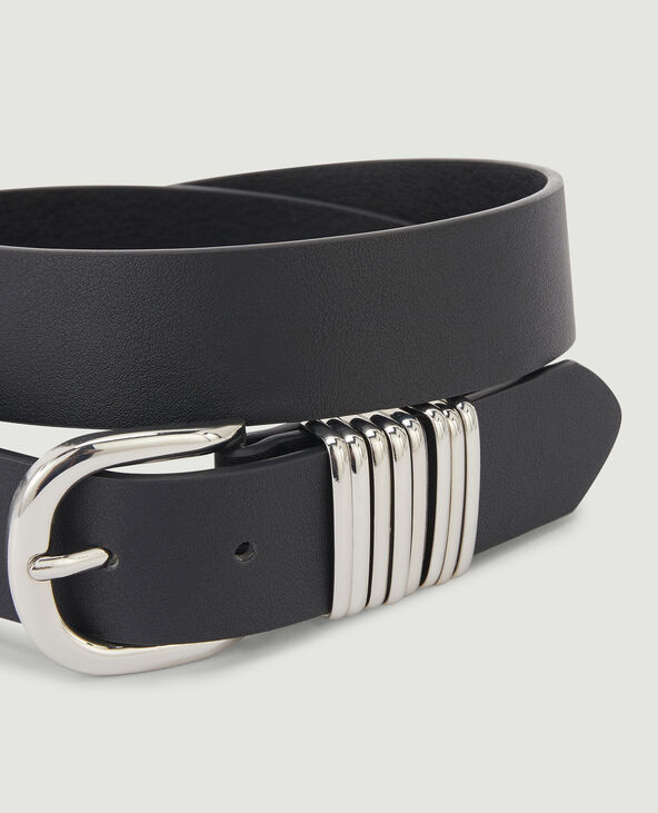 Ceinture multi-passants noir - Pimkie