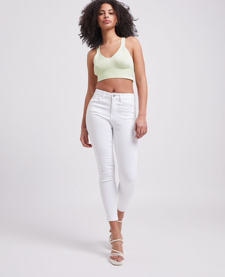 Jean skinny push up blanc - Pimkie