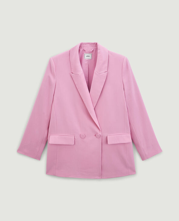 Veste blazer oversize rose - Pimkie