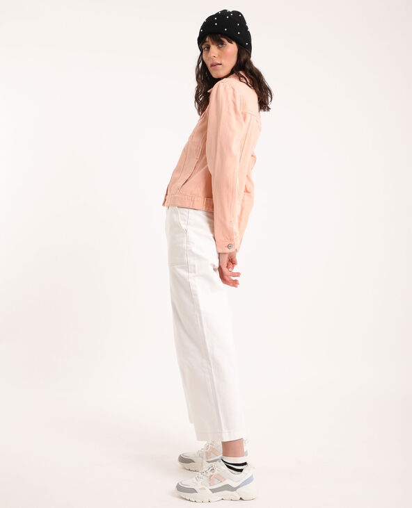 Veste en jean rose clair - Pimkie