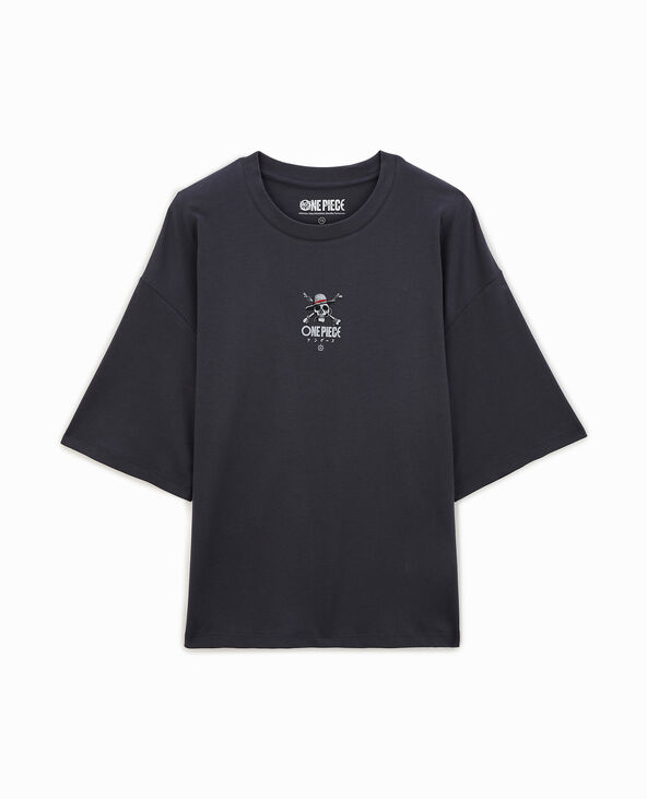 T-shirt oversize One Piece  gris foncé - Pimkie