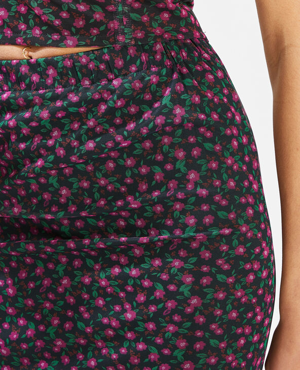 Jupe longue maille noir - Pimkie