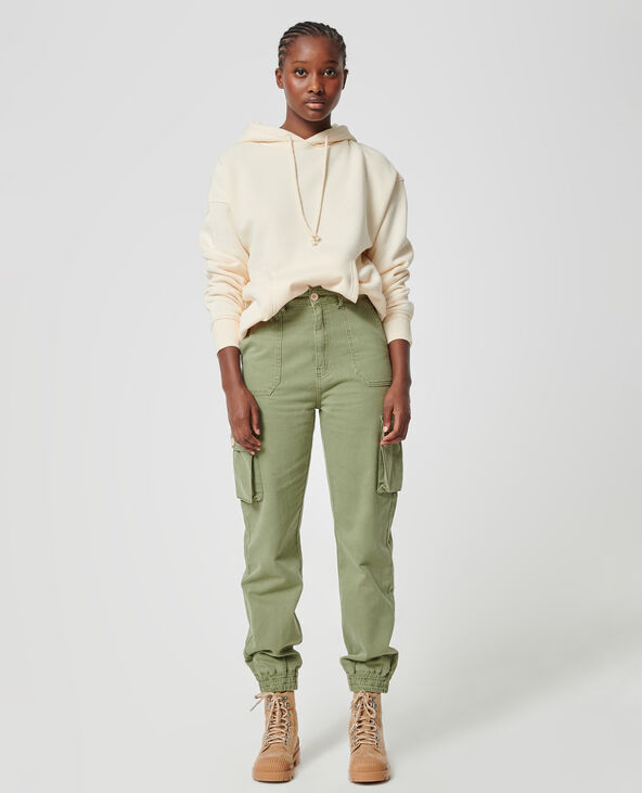 Pantalon cargo vert kaki - Pimkie