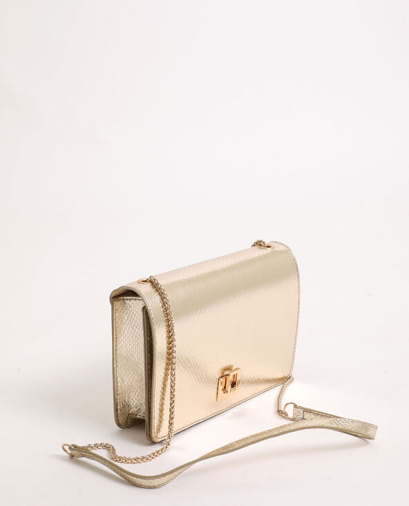 Sac store doré zara