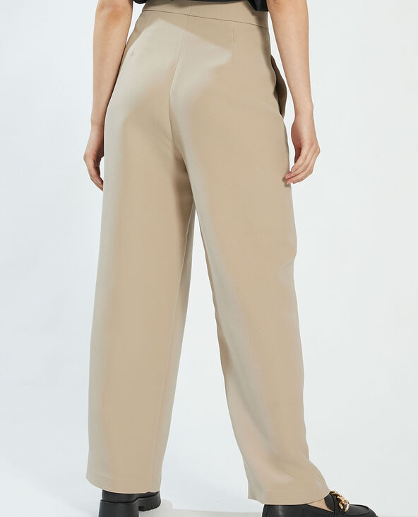 Pantalon à pinces gris clair - Pimkie