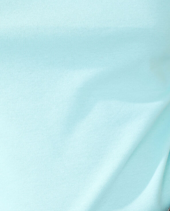 T-shirt basique bleu turquoise - Pimkie