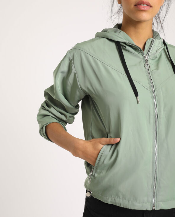 Veste à capuche gris - Pimkie
