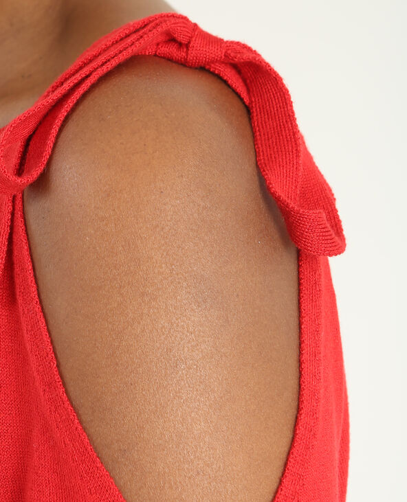 Pull epaules denudees