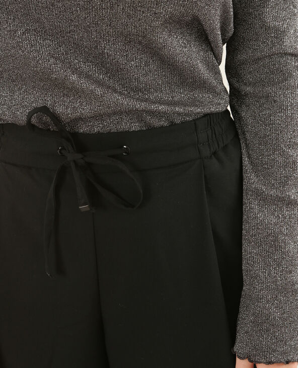 Pantalon carotte noir - Pimkie