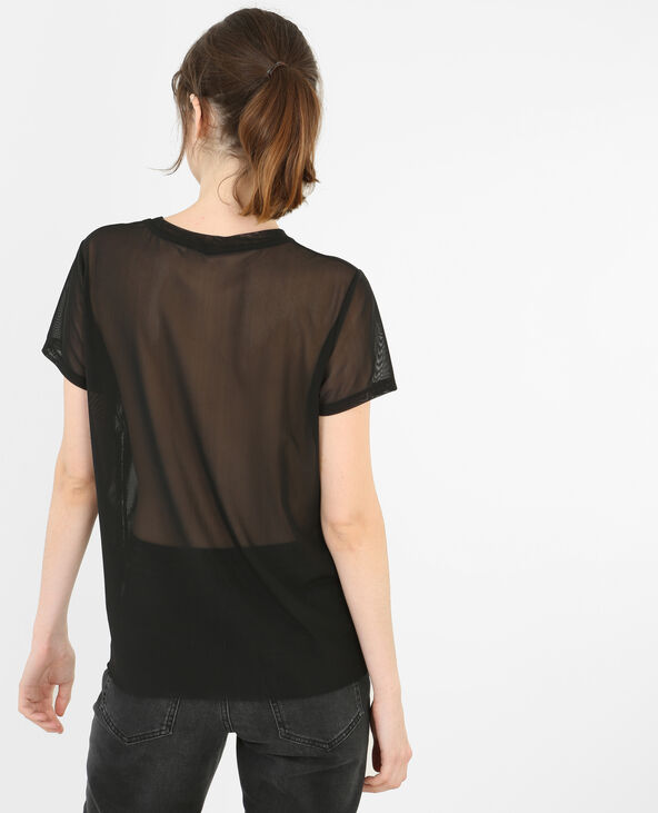 T-shirt graphique noir - Pimkie