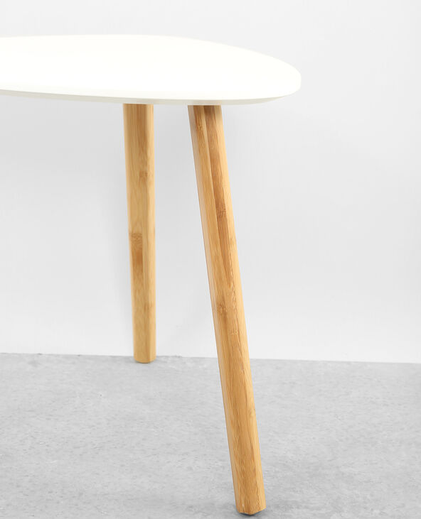 Petite table 3 pieds blanc - Pimkie