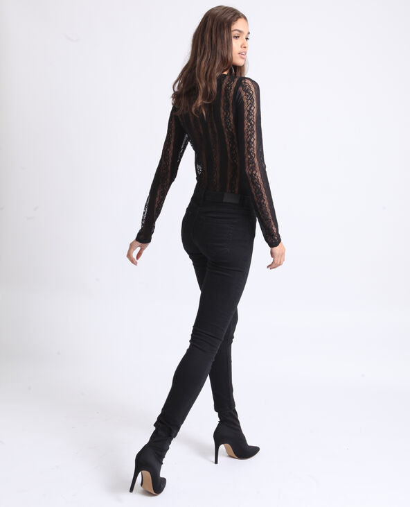 Body en dentelle noir - Pimkie
