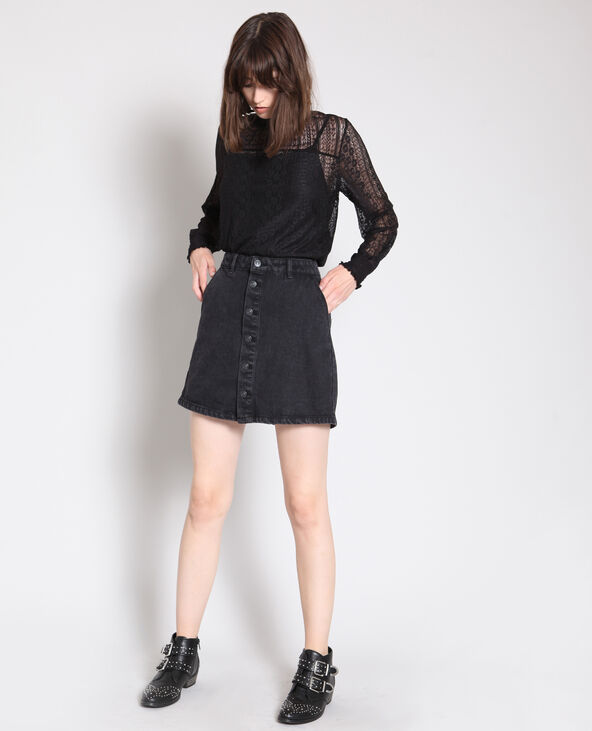 Jupe en hot sale jean noir pimkie