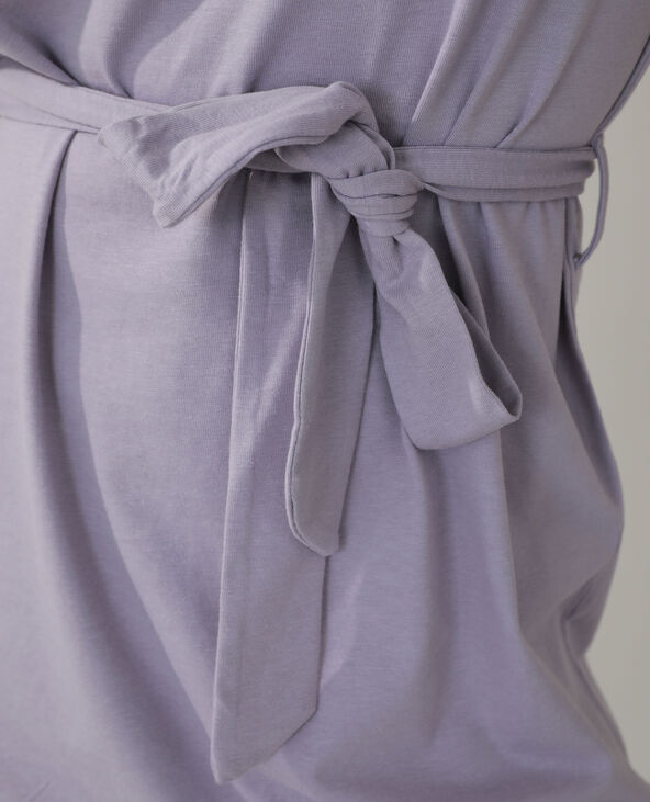 Robe droite à épaulettes lilas - Pimkie