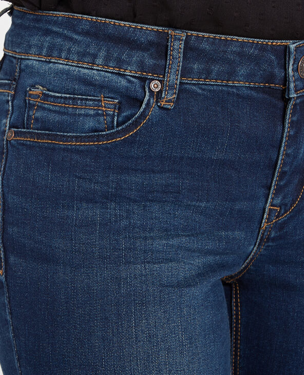 Jean skinny mid waist bleu foncé - Pimkie