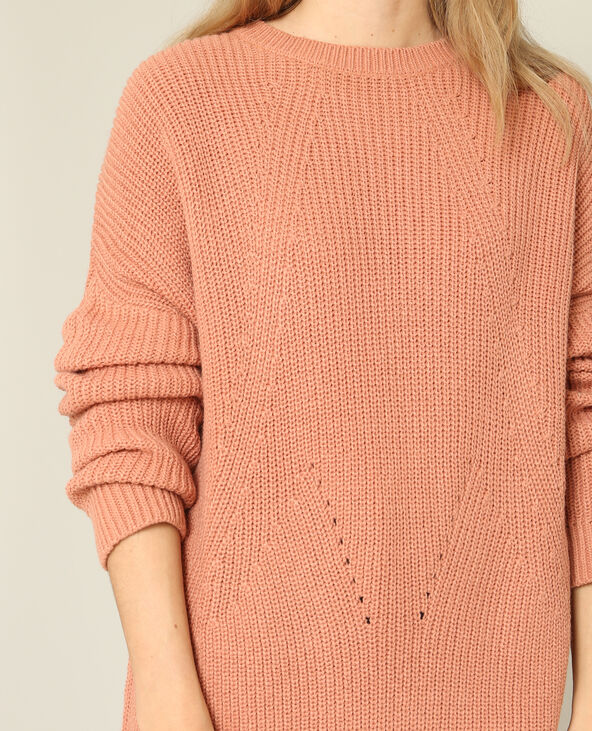 Pull basique vieux rose - Pimkie