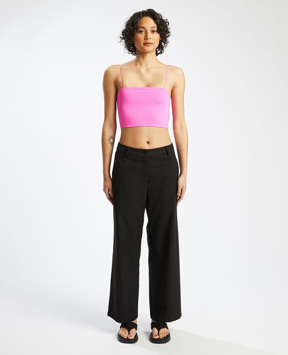 Brassière fines bretelles rose fluo - Pimkie