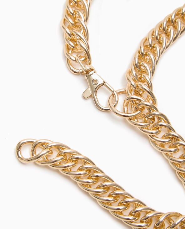 Ceinture en chaine doré - Pimkie