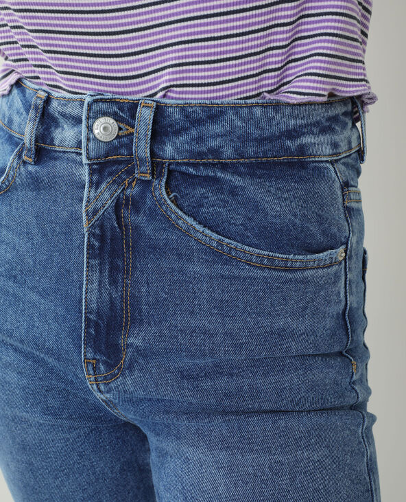 Jean flare high waist bleu - Pimkie