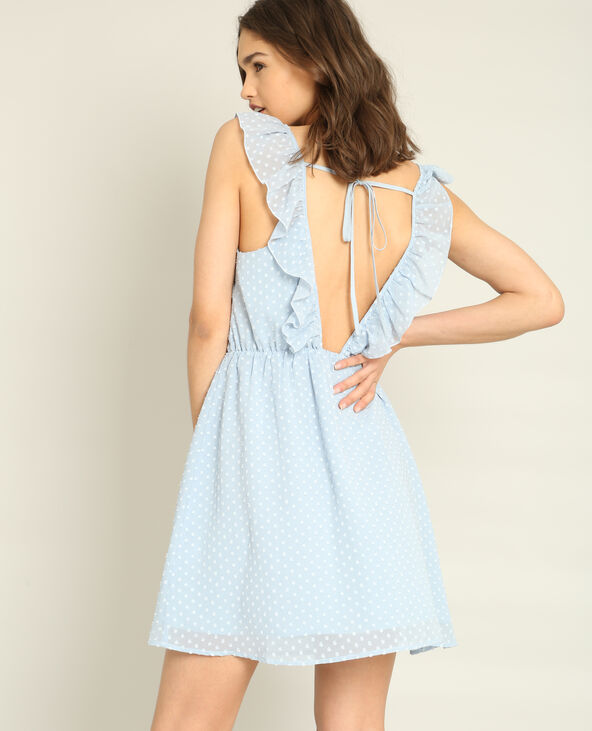 Robe en plumetis