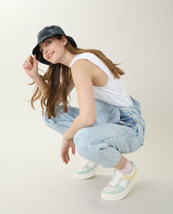 Salopette en jean bleu clair - Pimkie