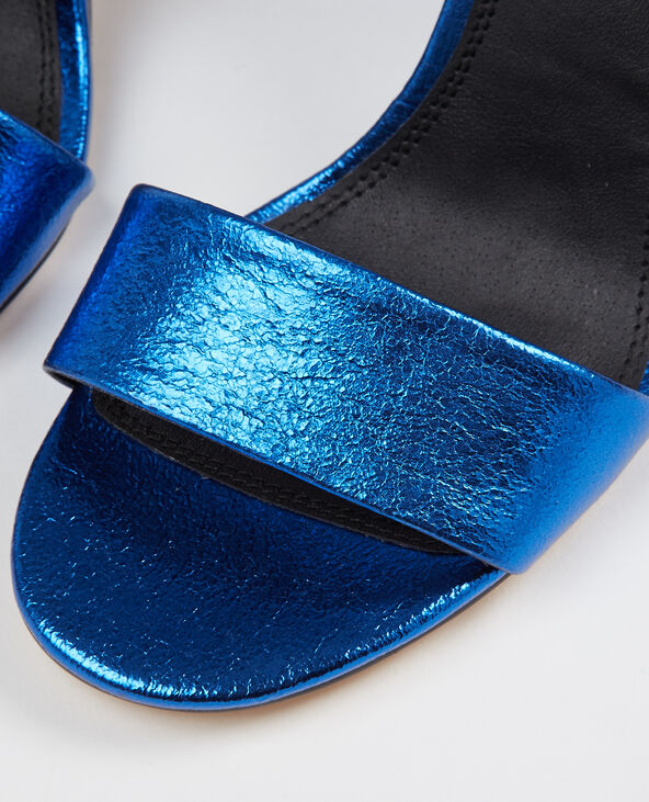 Sandales à talons bleu marine - Pimkie