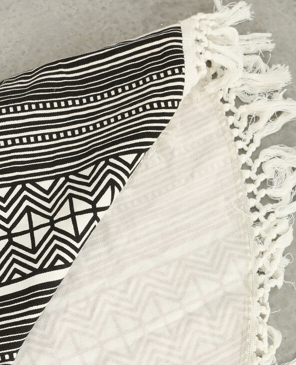 Fouta ronde noir - Pimkie