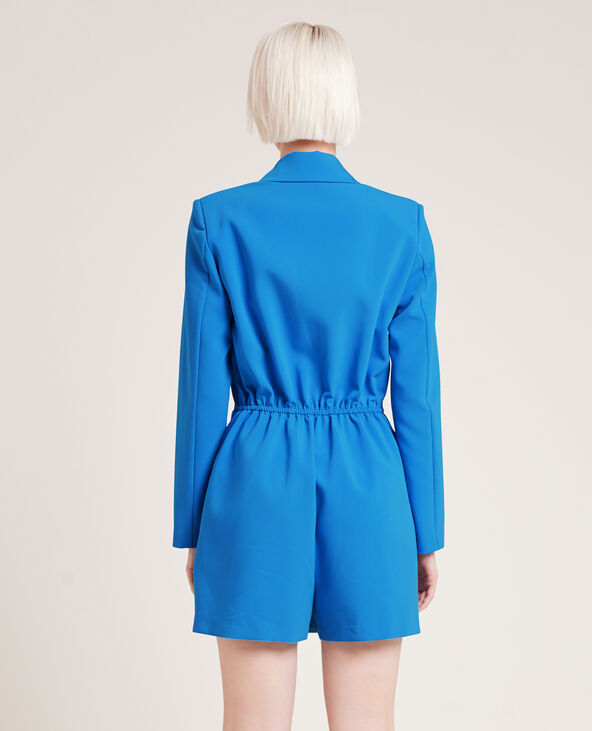 Combishort blazer bleu électrique - Pimkie