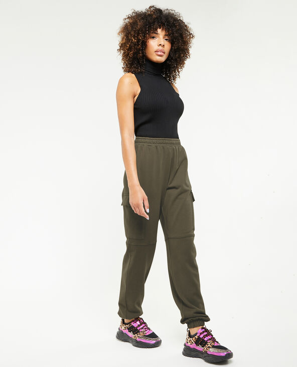 Jogging top vert kaki