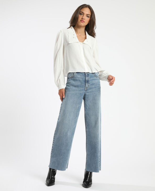Chemisier court blanc - Pimkie