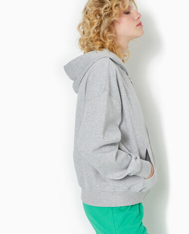 Sweat Femme Capuche Oversize Zippe Hoodies Pimkie