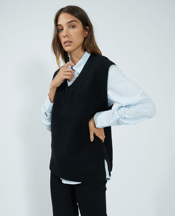 Pull sans outlet manche femme