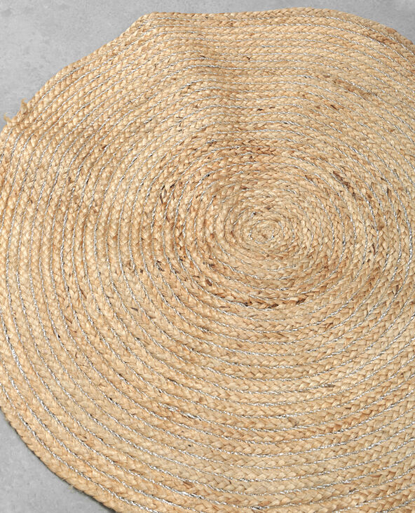 Tapis rond beige - Pimkie