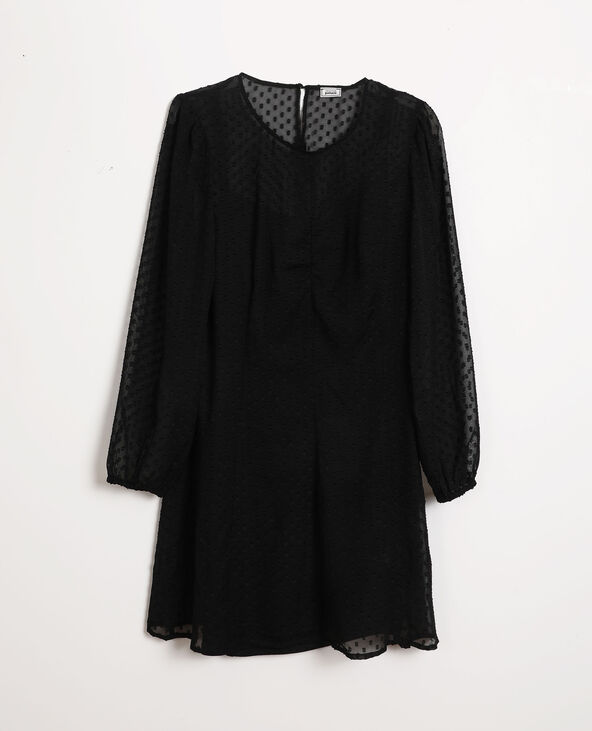 Robe big plumetis
