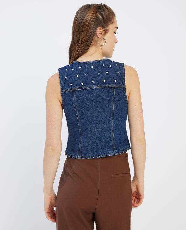 Veste sans manche bleu - Pimkie