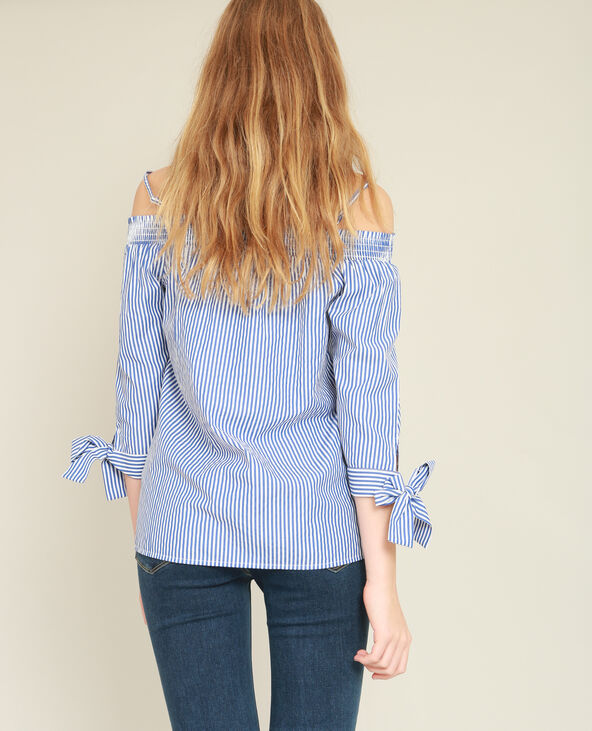Chemisier col deals bardot