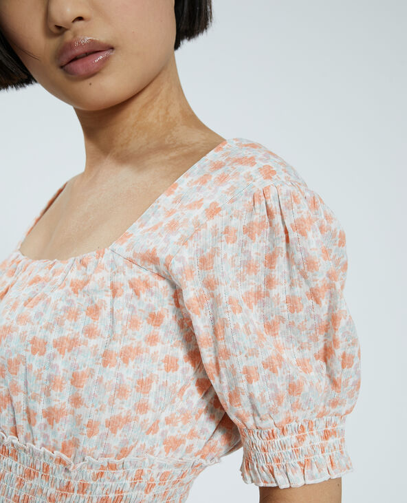 Top smock blanc - Pimkie