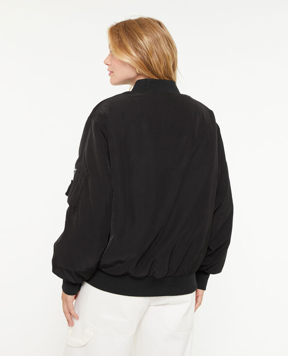 Bomber oversize noir - Pimkie