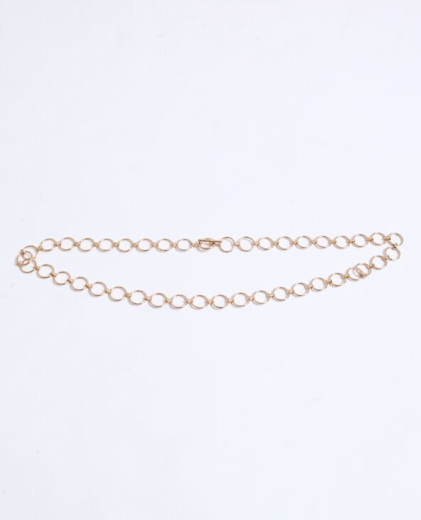 Ceinture en chaine orange - Pimkie