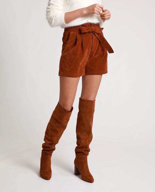 Short outlet daim femme